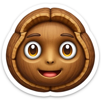 nut emoji sticker