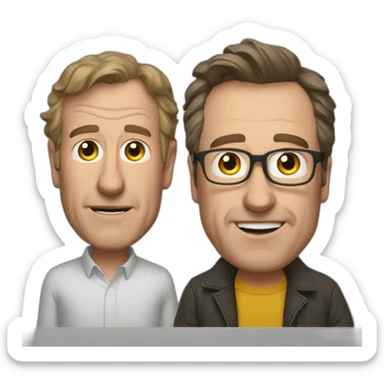 James hammond and clarkson sticker