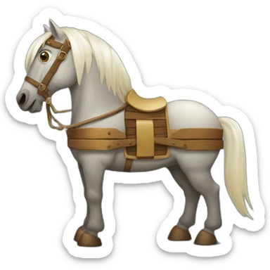 serbian trojan horse sticker