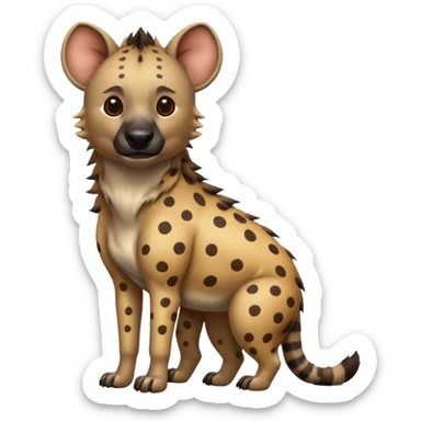 Hyena Body sticker
