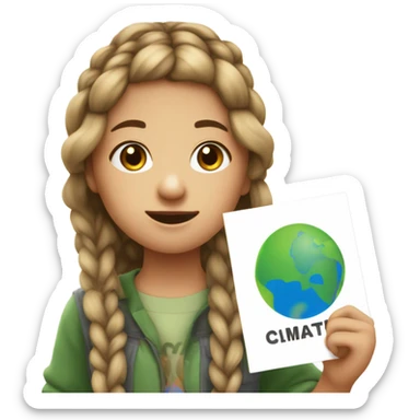 Greta Thunberg sticker