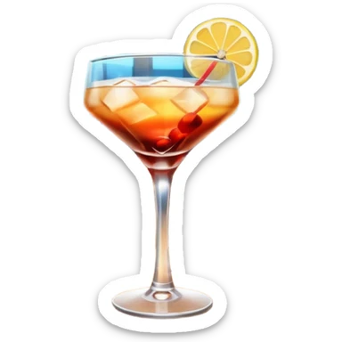 cocktail nightclub sticker