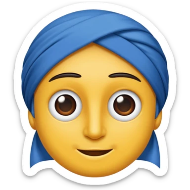 Mavi tık normal dairə gibi olsun dedim sticker