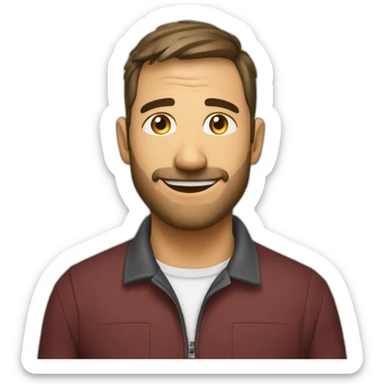 Panoramix en pleine réflexion  sticker