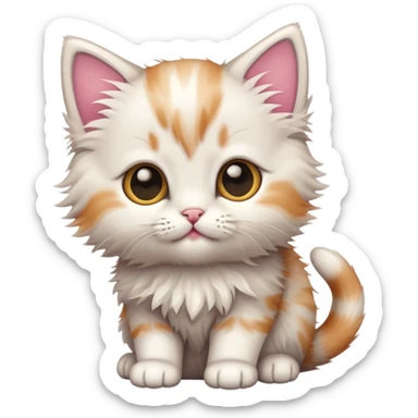kitten sticker