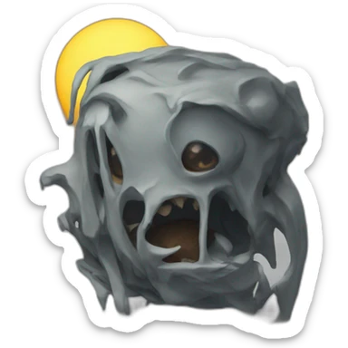 the end of the world sticker