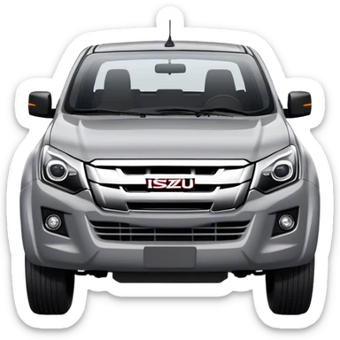 Isuzu D-MAX - Isuzu (Model Year: 2024) (Iconic colour: Grey) sticker