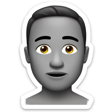 A animalistic looking person saying ALO ALO ALO sticker