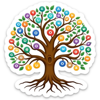 created an intricate but manly looking family genealogy logo too include the name Odlin and a title of Genealogy while using multiple colors in the logo sticker