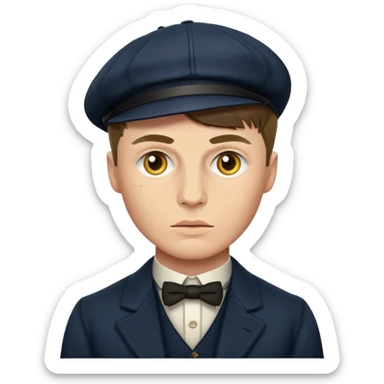 necesito que me hagas la cara de tommy shelny en emoji tip apple sticker