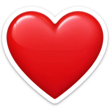 Cards that are neon red, valentines themed sticker