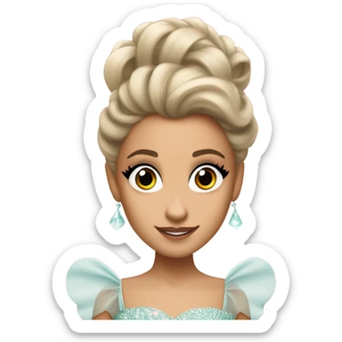 Ariana Grande as Glinda in Wicked the Musical Movie sticker