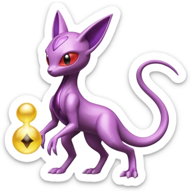 Mewtwo-Mawile-Genesect-Deoxys-Espeon-alien-hybrid-fusion sticker
