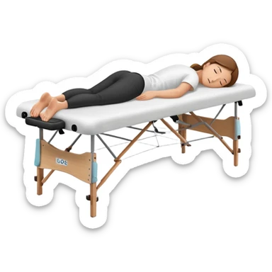 massage table sticker