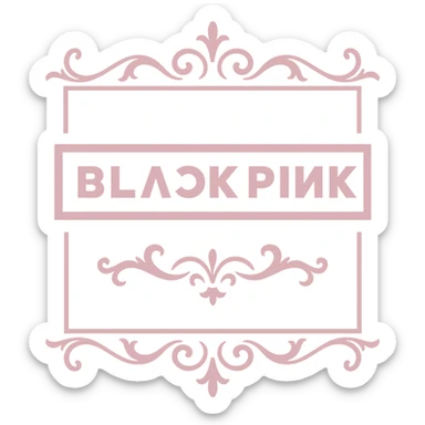 Blackpink album sticker