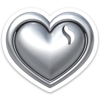 Infinity heart  sticker