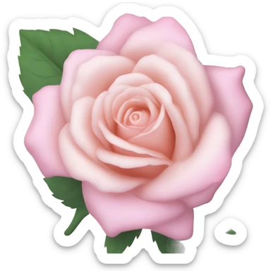 Cœur pastel rose sticker
