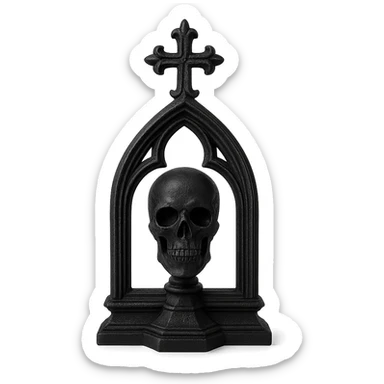goth object, remove background    sticker