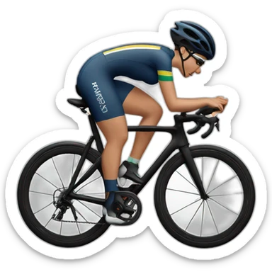 clara morgan cycling sticker