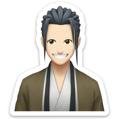 could you an emoji with the sukuna tongue from the manga jujutsu kaysen  sticker