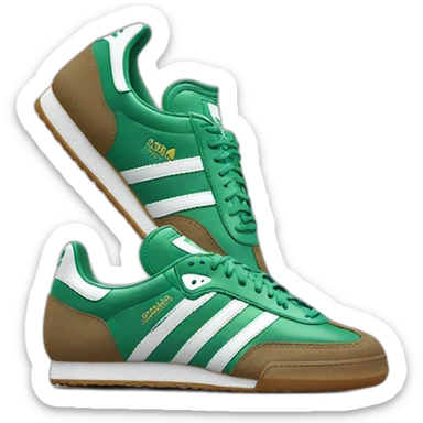 Adidas samba shoe classic sticker