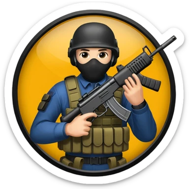 Counter strike 2 logo sticker