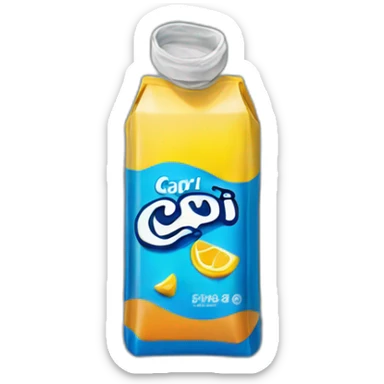 Capri sun sticker