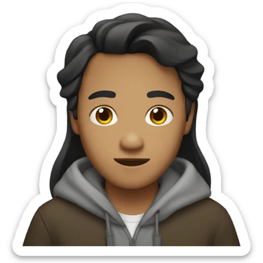 filipino mixed with new zealand person sticker