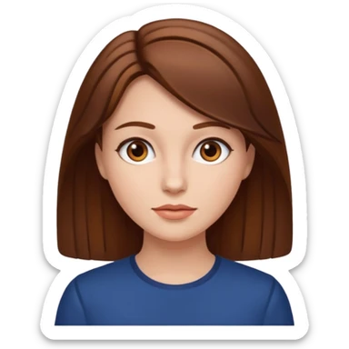 👸 use this emoji but give it white skin and brown hair sticker