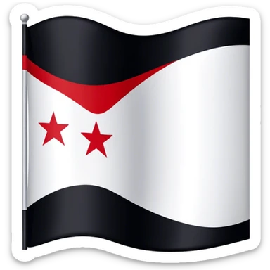 Revolutionär Flagge Syrien  sticker