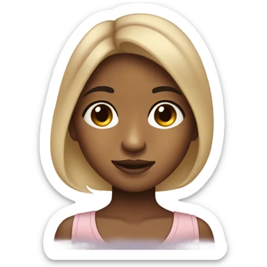 Hyperpigmentation ￼ girl sticker