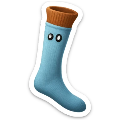 Stiff sock sticker