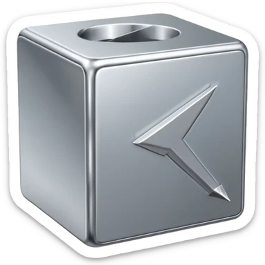 right arrow in square box sticker