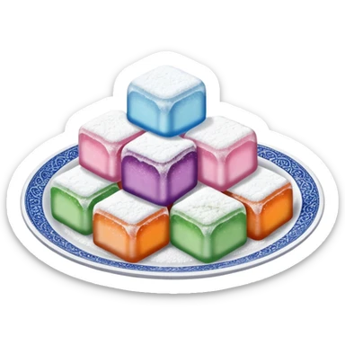 turkish dessert sticker