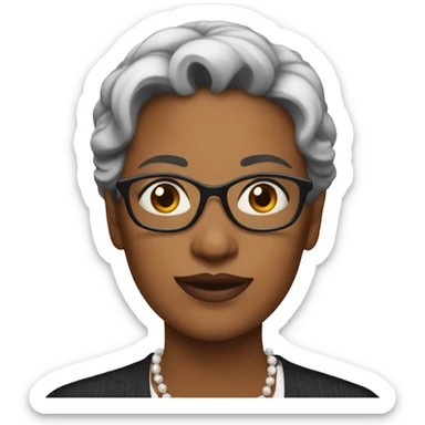 A sophisticated aunt sticker