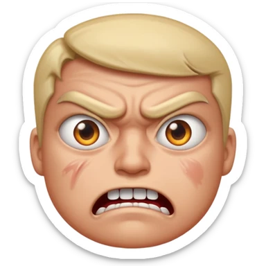 un personage qui rage devant un jeux video sticker