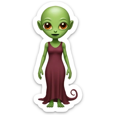 https://www.emojis.com/emoji/a-reptilian-alien-woman-full-body-oOQlHa1euHi IN https://www.emojis.com/emoji/burgundy-dress-XYRsVlm8DBl sticker