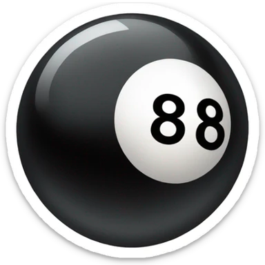 8 ball sticker