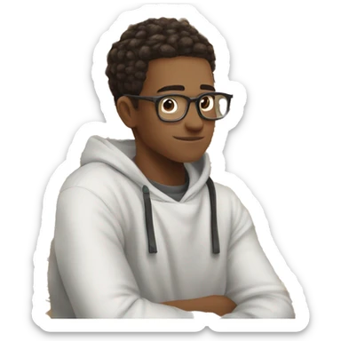 a student procrastinating from studying by watching tiktok/instagram/any socialmeda sticker