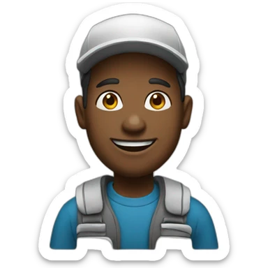 a metro vendor sticker