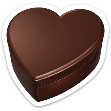 Heart shaped box of chocolate sticker