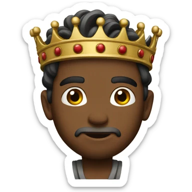 The king BC sticker