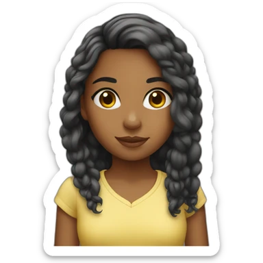 brazilian girl sticker