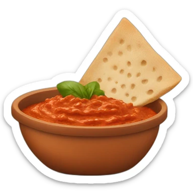 muhammara dip sticker