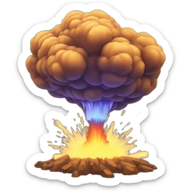 Explode sticker