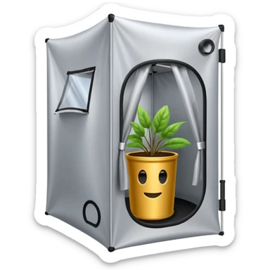 ventilation grow tent sticker