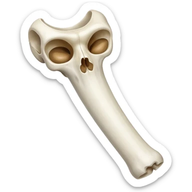 Femur sticker