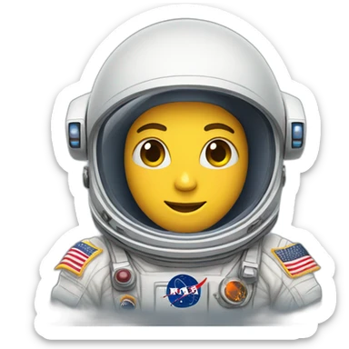 Astronauts ans Rockets  sticker