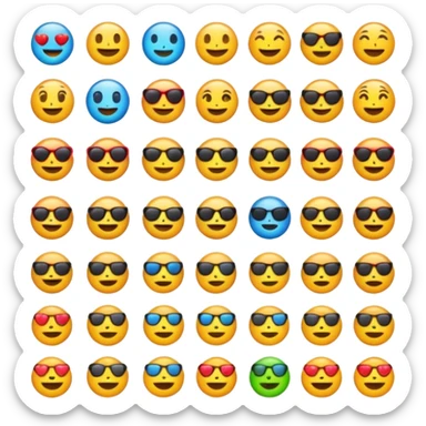 Emojis personalisados sticker