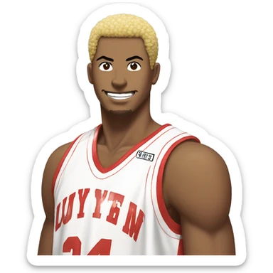 Hanamichi from the manga Slam Dunk!!!   sticker